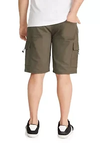 Big & Tall Nelson Knit Cargo Short