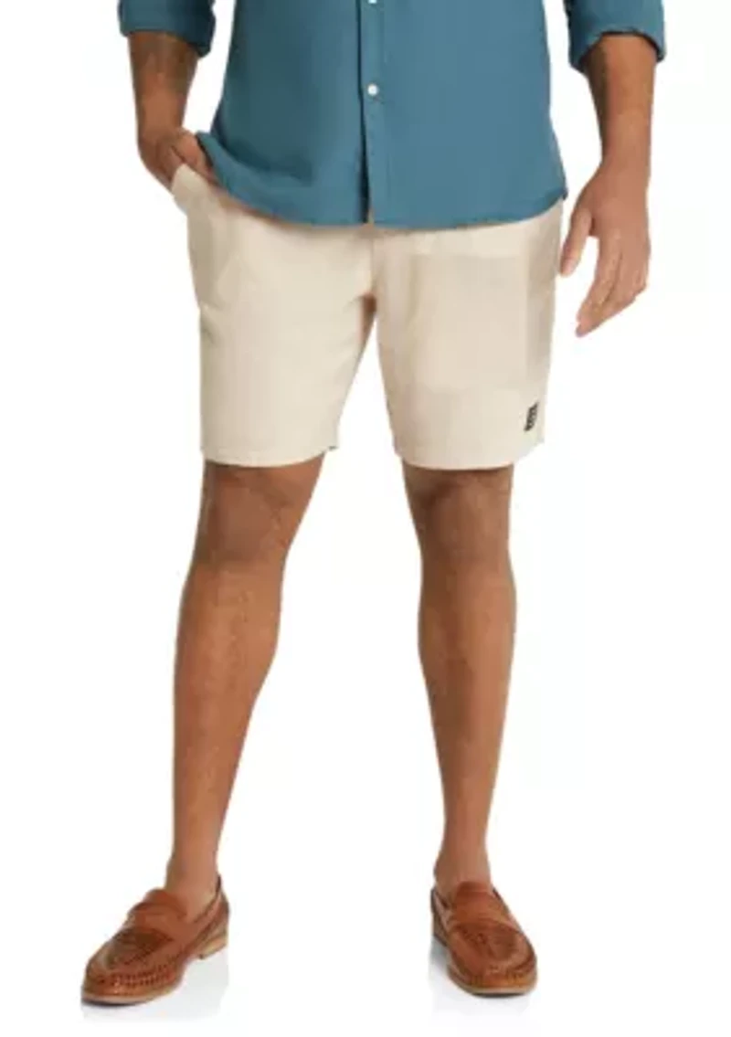 Big & Tall Burleigh Linen Blend Short