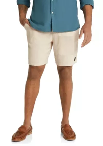 Big & Tall Burleigh Linen Blend Short