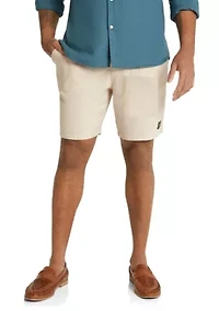 Big & Tall Burleigh Linen Blend Short