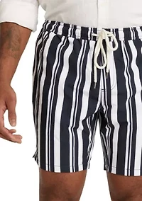 Big & Tall Cabana Stripe Swim Short