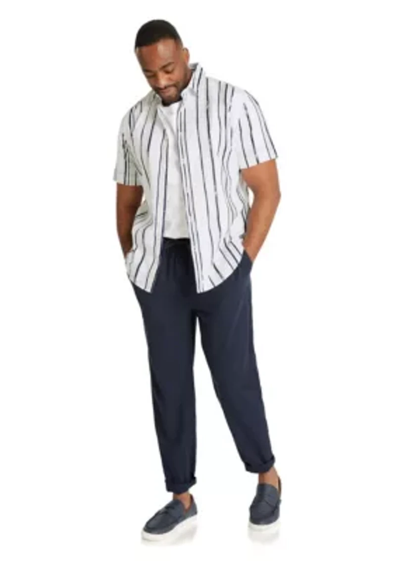 Big & Tall Archer Painterly Stripe Shirt