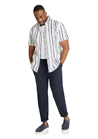 Big & Tall Archer Painterly Stripe Shirt