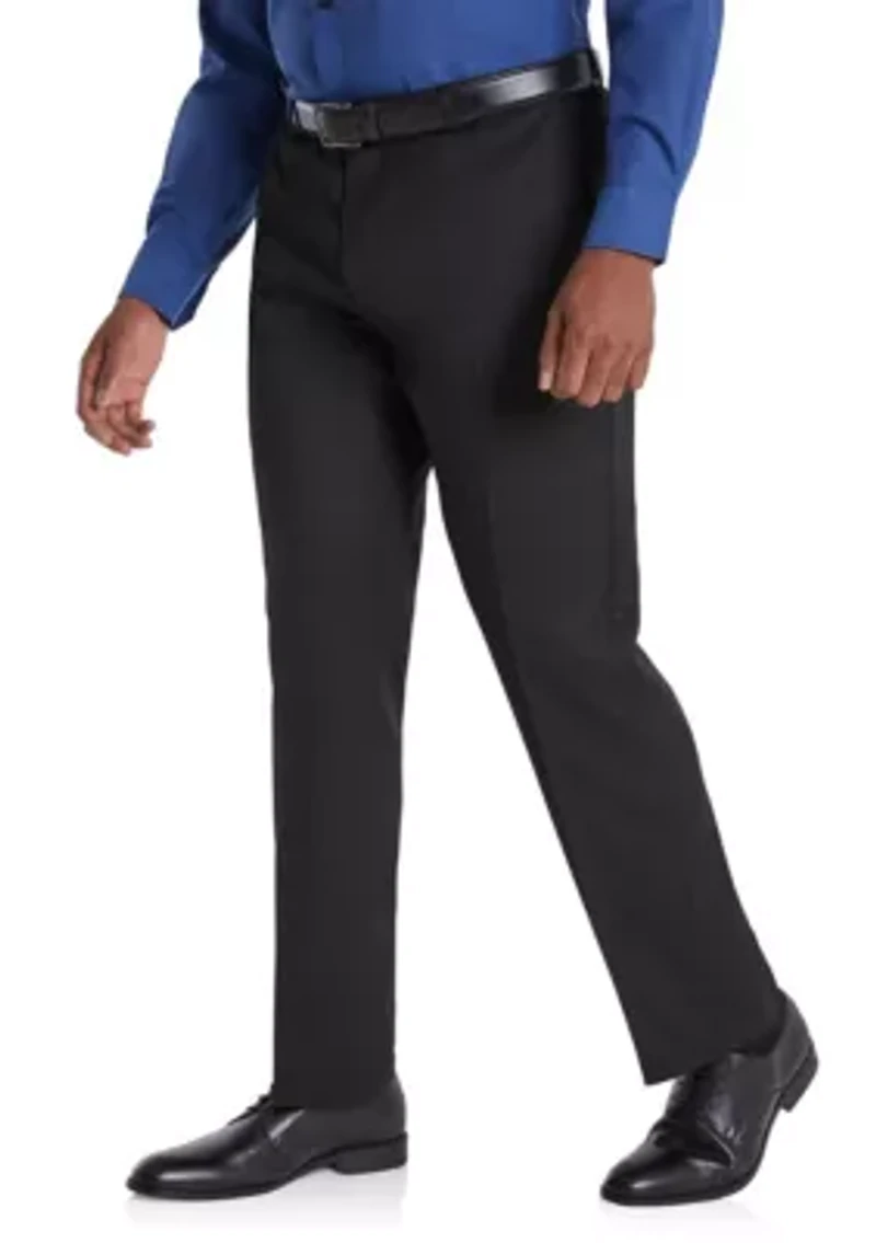 Big & Tall Vitori Textured Stretch Dress Pant