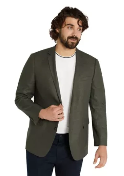 Big & Tall Harrison Textured Stretch Blazer