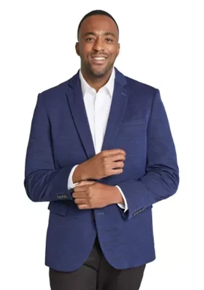 Big & Tall Johnny Bigg Mens Milton Textured Stretch Blazer