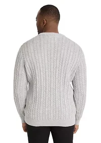 Big & Tall Rudy Cable Sweater
