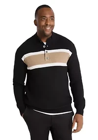 Big & Tall Keating Stripe Sweater