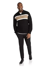 Big & Tall Keating Stripe Sweater
