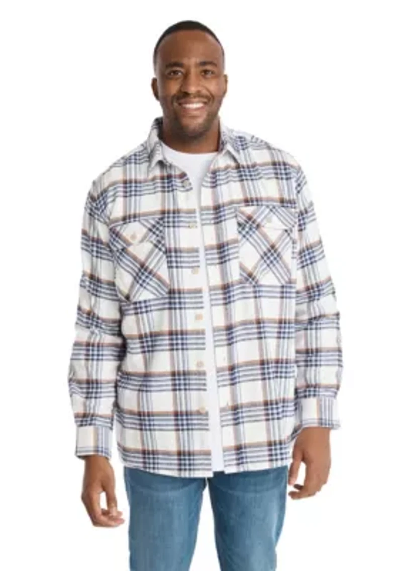 Big & Tall Levi Check Overshirt