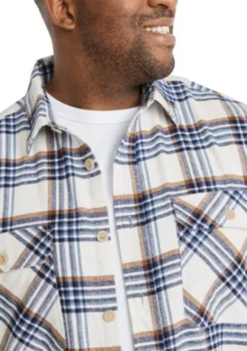 Big & Tall Levi Check Overshirt