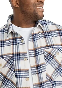 Big & Tall Levi Check Overshirt