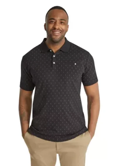 Big & Tall Callan Print Polo