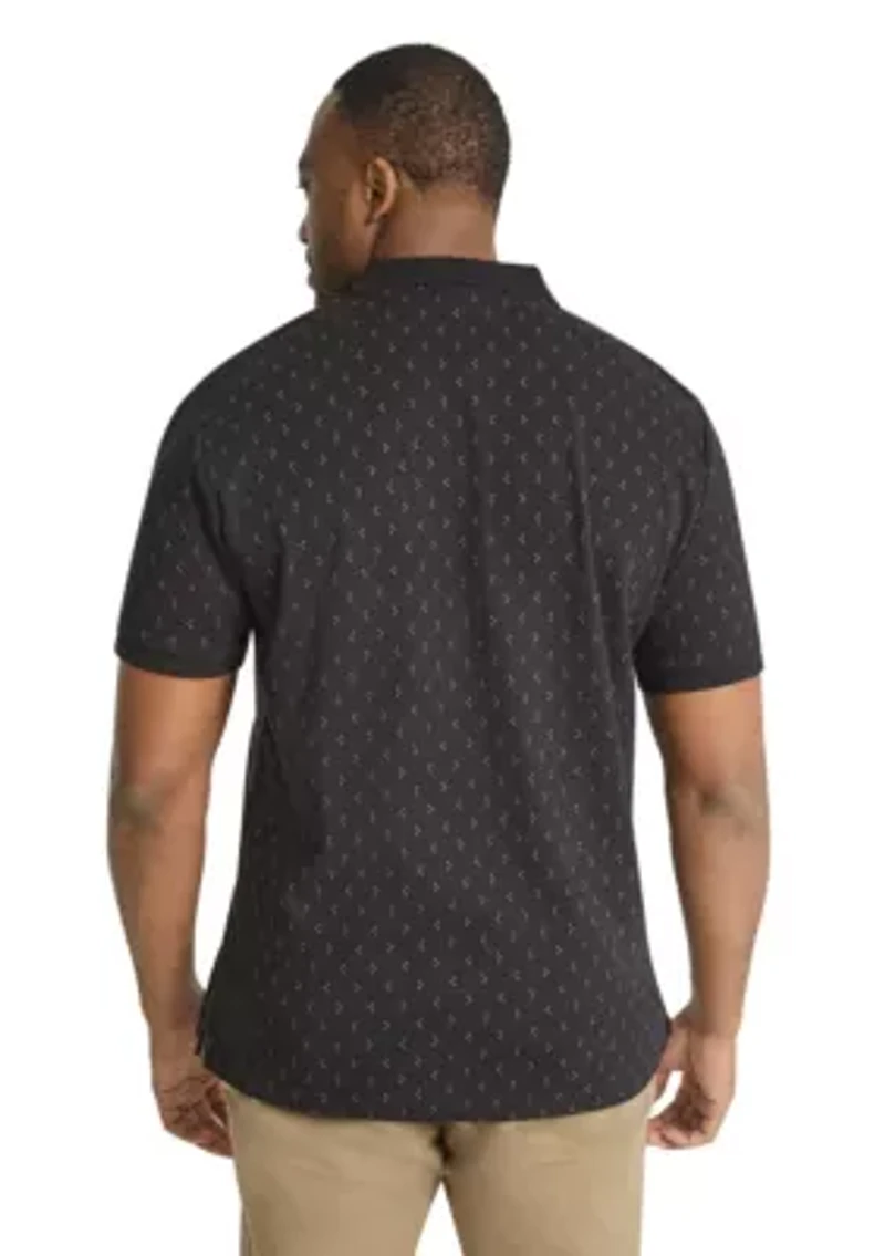 Big & Tall Callan Print Polo