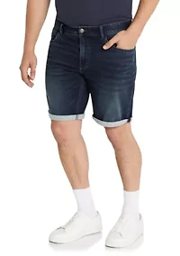 Big & Tall Duke Knit Denim Short