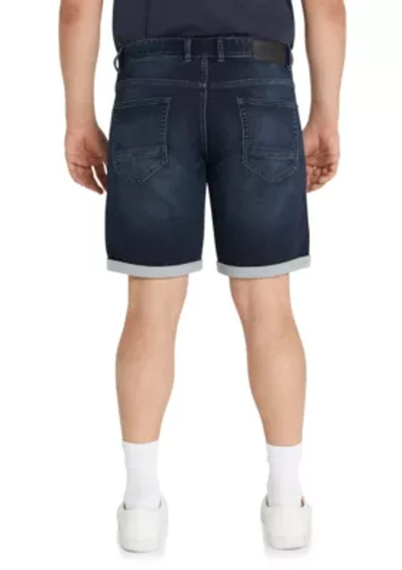 Big & Tall Duke Knit Denim Short