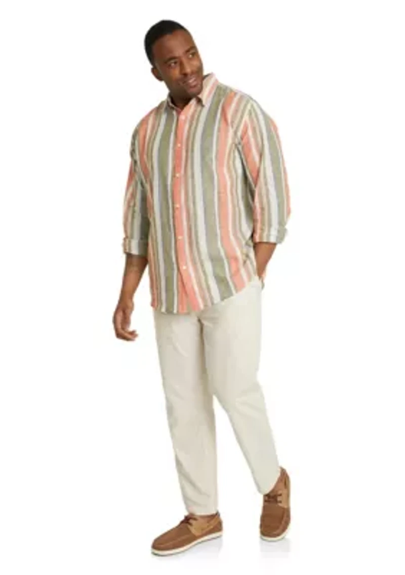 Big & Tall Cayman Linen Blend Pant