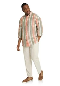 Big & Tall Cayman Linen Blend Pant