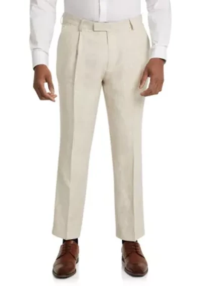 Big & Tall Johnny Bigg Mens Hemsworth Linen Slim Pant