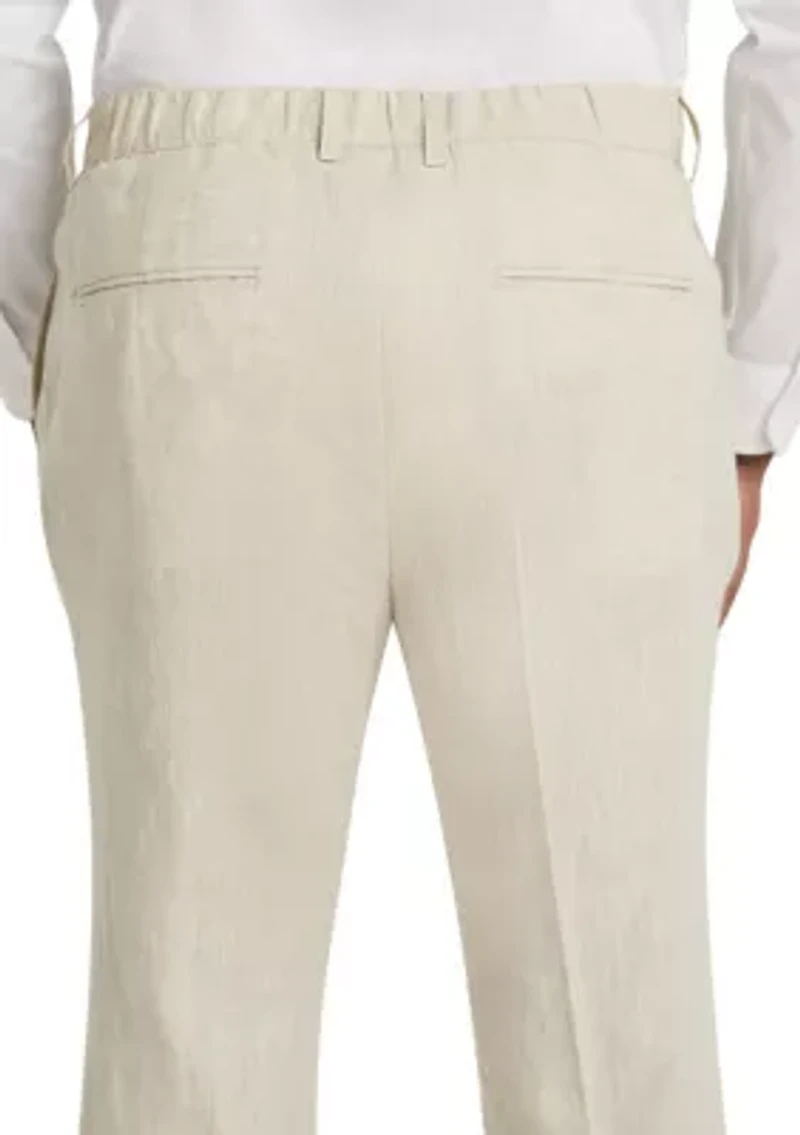Big & Tall Johnny Bigg Mens Hemsworth Linen Slim Pant