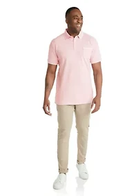 Big & Tall Johnny Bigg Mens Frazier Textured Polo