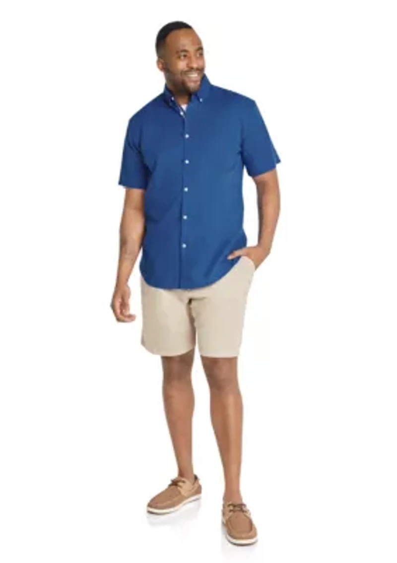 Big & Tall Milos Pleat Linen Short