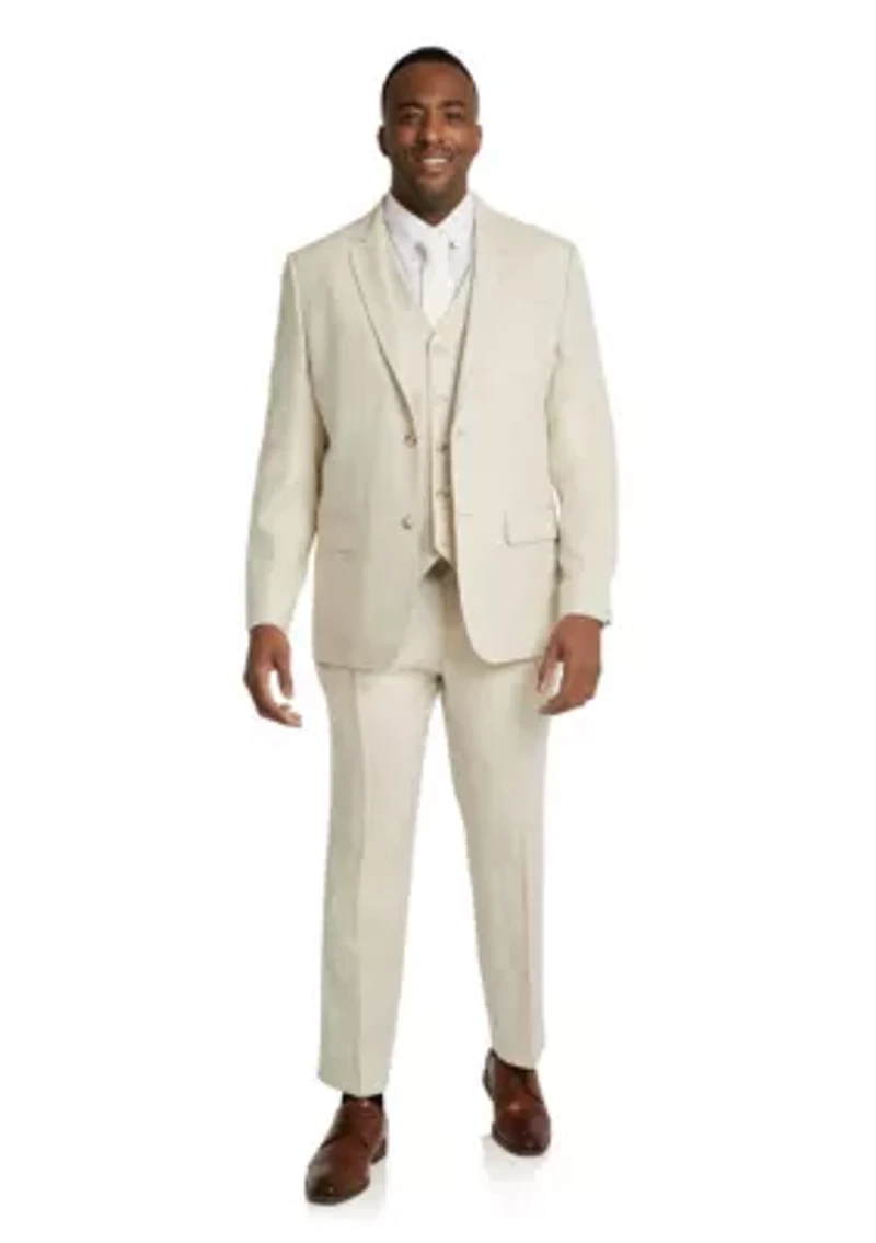 Big & Tall Johnny Bigg Mens Hemsworth Linen Suit Jacket