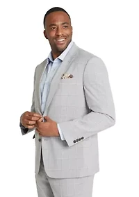 Big & Tall Johnny Bigg Mens Cavill Check Suit Jacket
