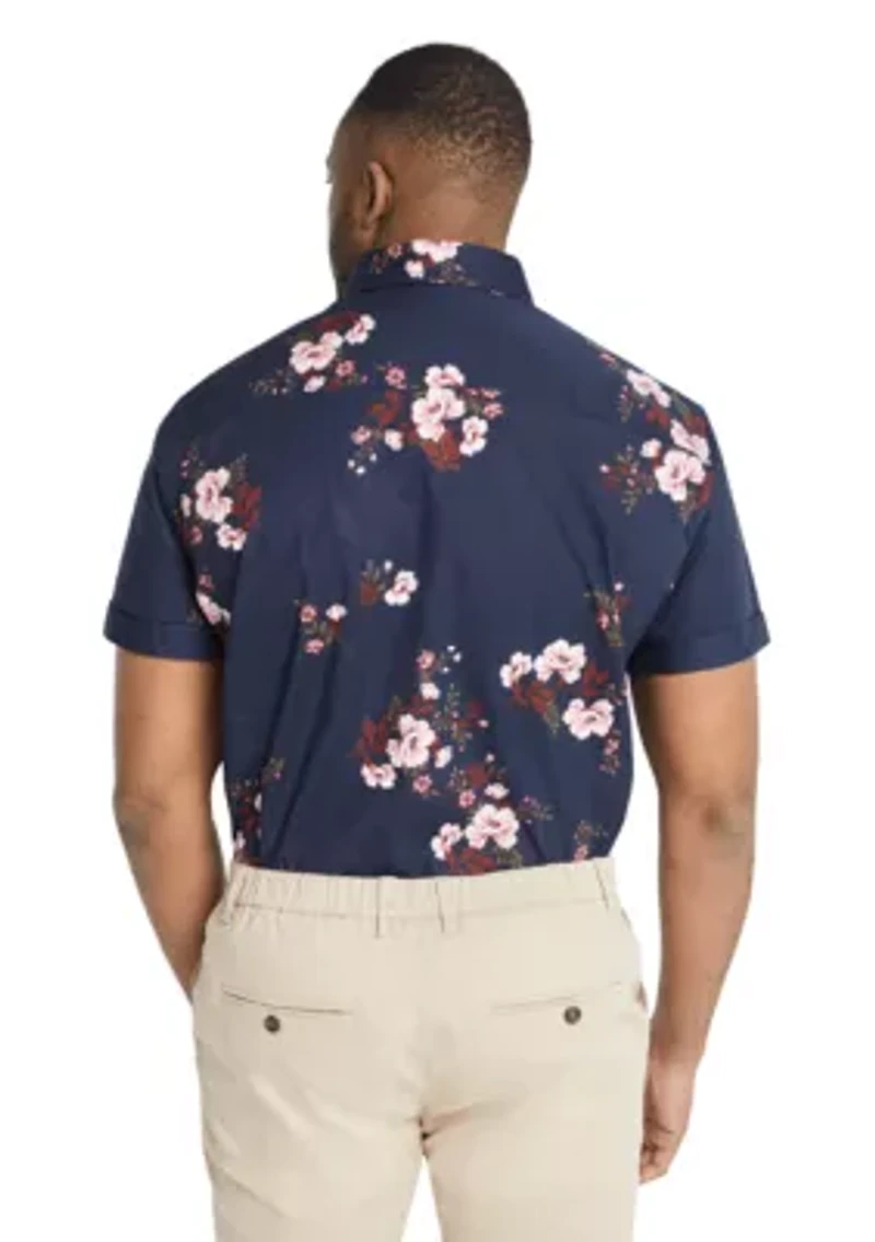 Big & Tall Johnny Bigg Mens Flint Stretch Shirt