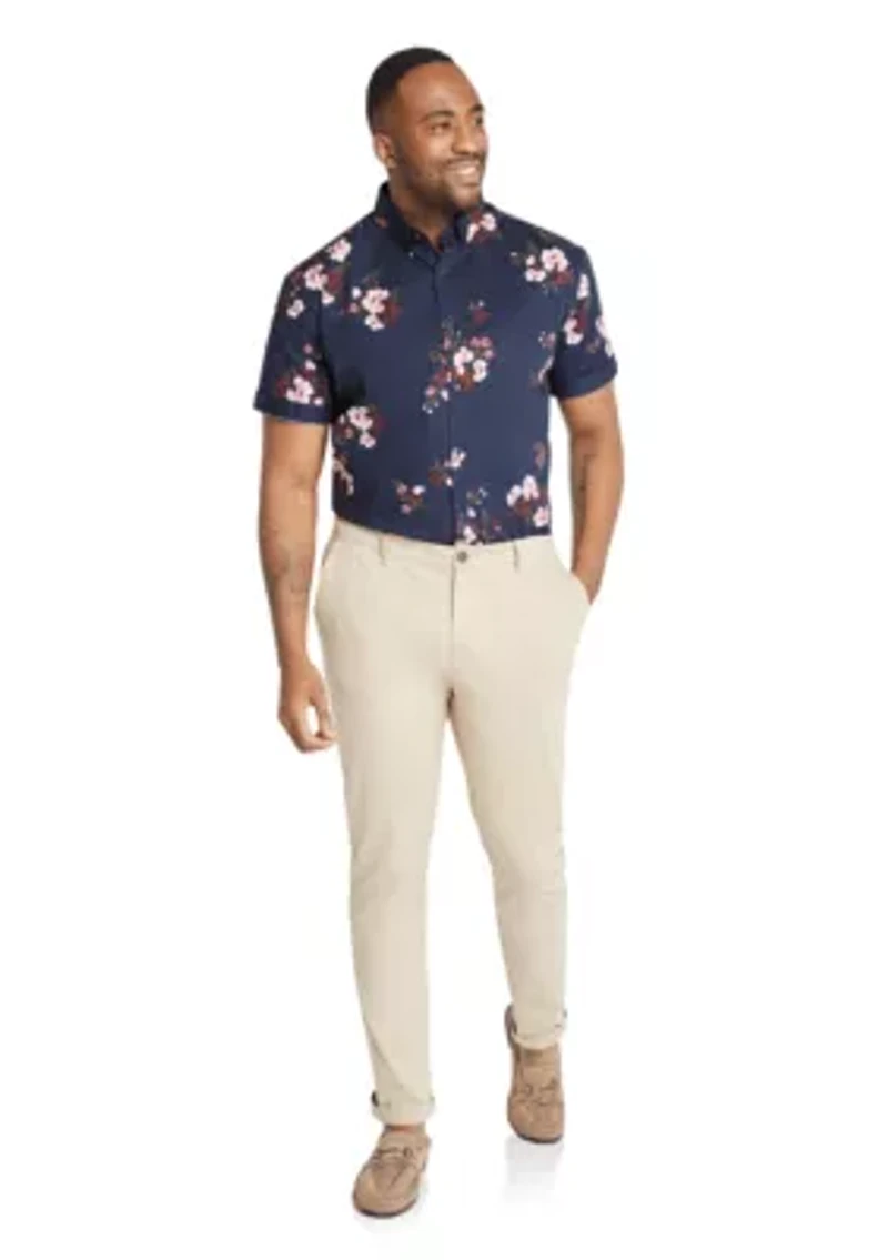 Big & Tall Johnny Bigg Mens Flint Stretch Shirt