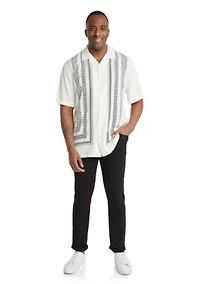 Big & Tall Johnny Bigg Mens Aruba Relaxed Fit Shirt
