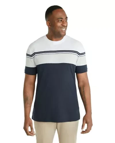 Big & Tall Joe Textured Stripe Tee