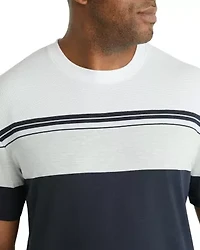 Big & Tall Joe Textured Stripe Tee