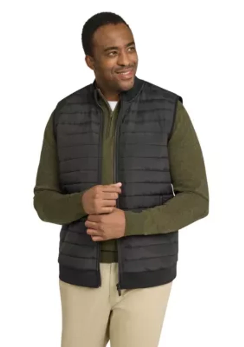 Big & Tall Colton Knit Back Puffer Vest
