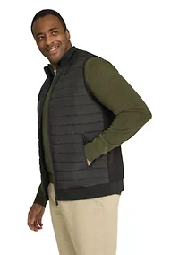 Big & Tall Colton Knit Back Puffer Vest