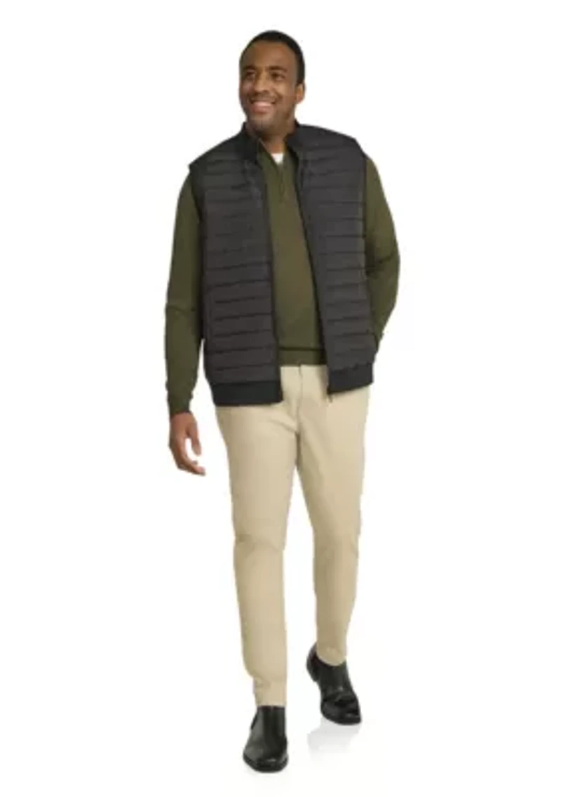 Big & Tall Colton Knit Back Puffer Vest