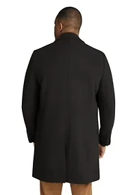 Big & Tall Xavier Wool Blend Overcoat