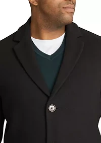 Big & Tall Xavier Wool Blend Overcoat