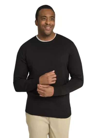 Big & Tall Essential Crew Neck Sweater
