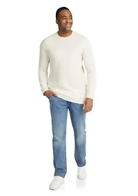Big & Tall Regal Waffle Long Sleeve Top
