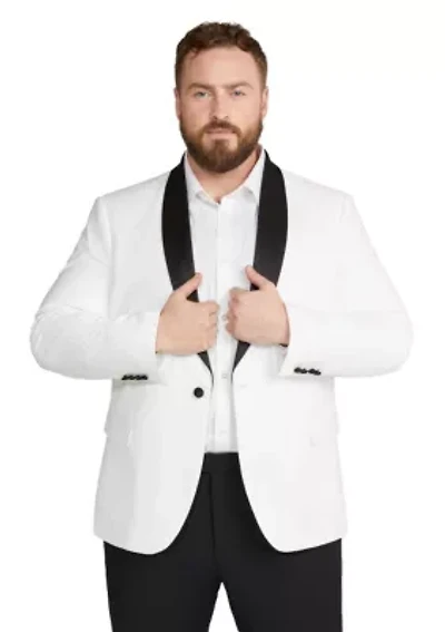 Big & Tall Pierce Tuxedo Suit Jacket