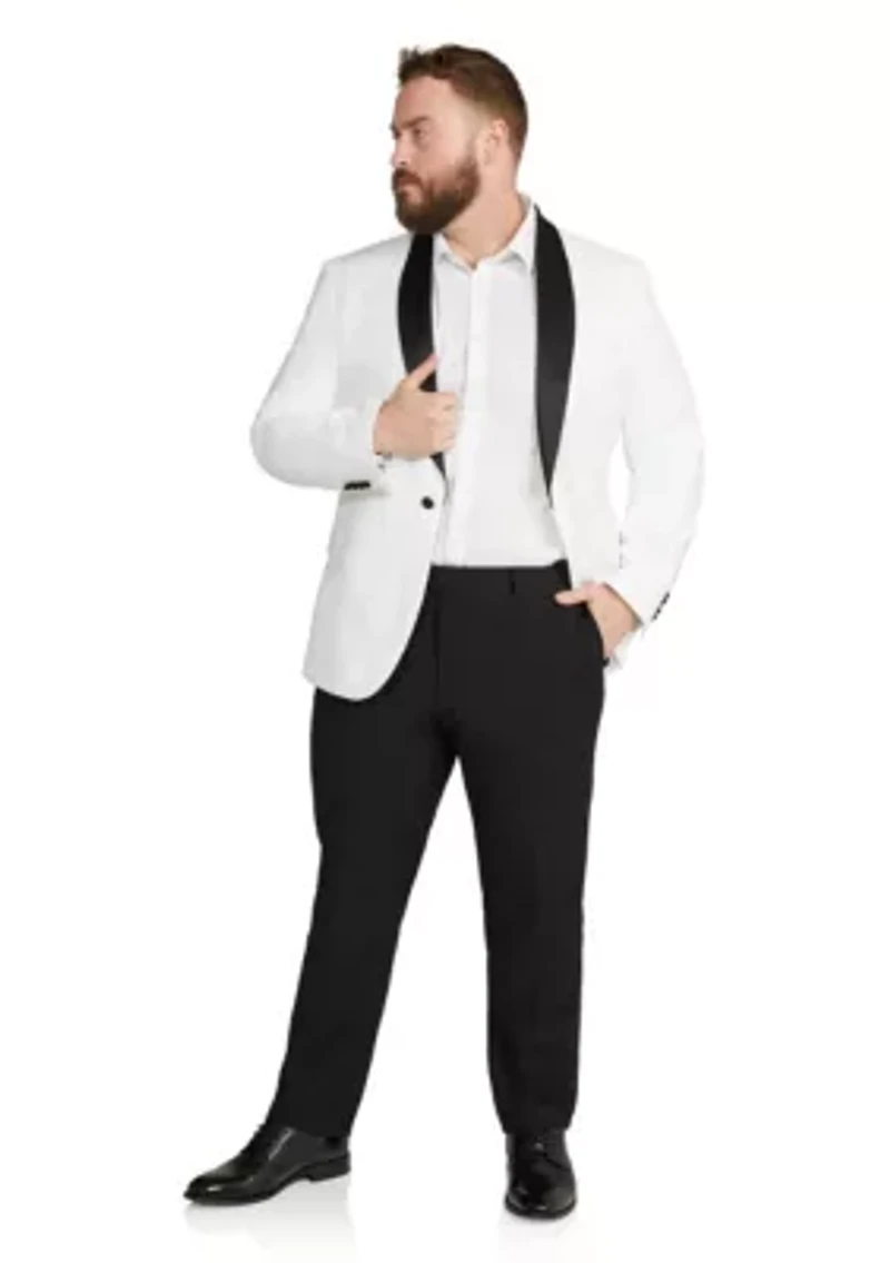 Big & Tall Pierce Tuxedo Suit Jacket
