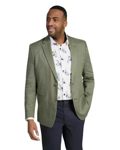Big & Tall Jacob Linen Blend Blazer