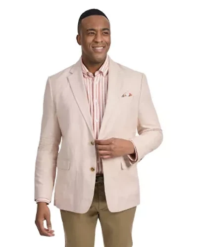 Big & Tall Johnny Bigg Jensen Linen Blend Blazer