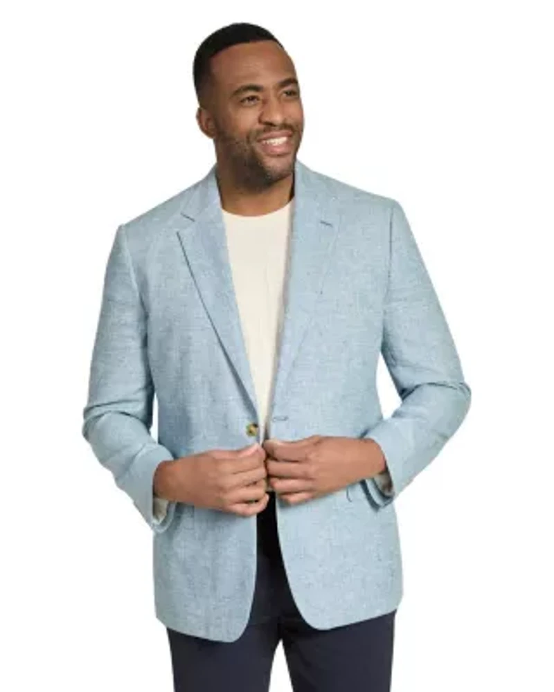 Big & Tall Johnny Bigg Aiden Linen Blend Blazer