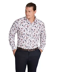 Big & Tall Dayle Floral Stretch Shirt
