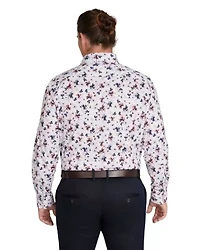 Big & Tall Dayle Floral Stretch Shirt