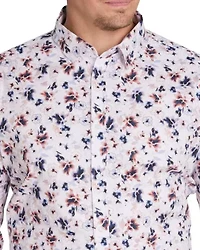 Big & Tall Dayle Floral Stretch Shirt