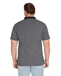 Big & Tall Leo Print Polo