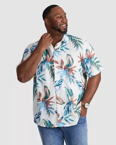 Big & Tall Johnny Bigg Monaco Short Sleeve Shirt